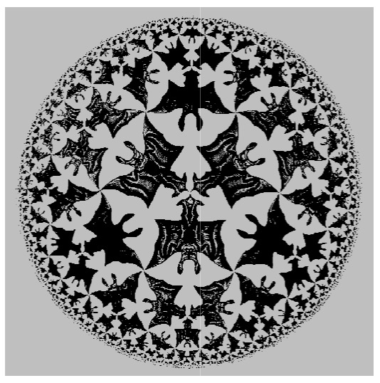 M.C.Escher, Circle Limit IV